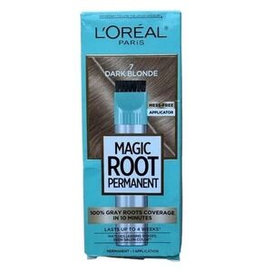 Loreal Magic Root Permanent Gray Roots Coverage Hair Color #7 Dark Blonde